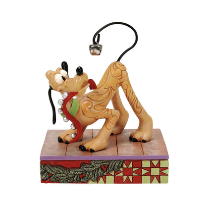 Pluto Christmas Bell on Tail