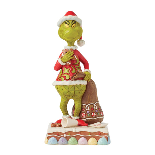 Grinch Eating Gingerbread Fig