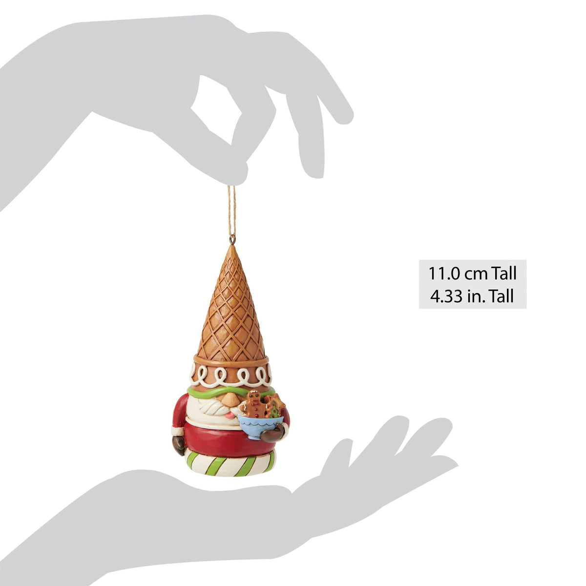 Gingerbread Gnome Ornament