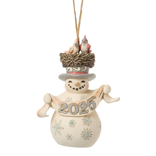 Wdlnd Dated 2025 Snowman Orn