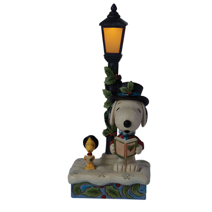 Snoopy & Woodstock Lamp Post