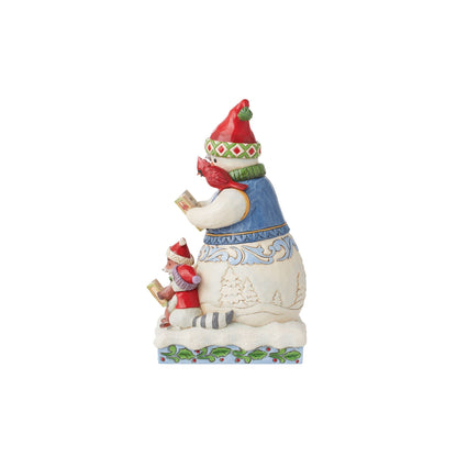 Snowman & Animals Caroling