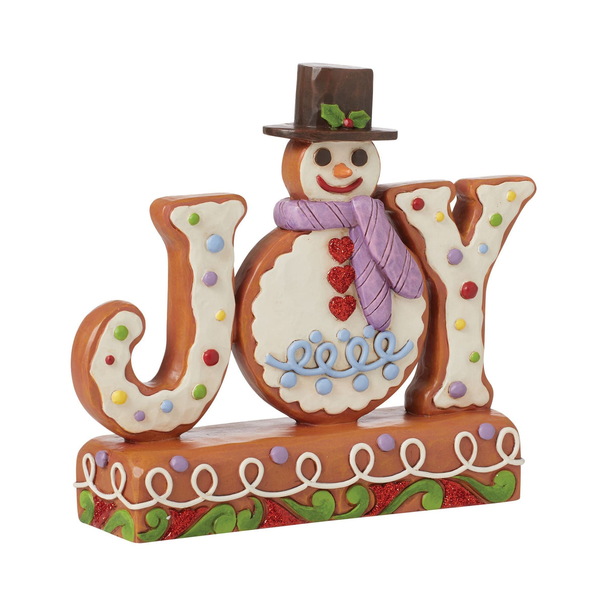 Gingerbread JOY Figurine