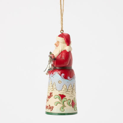 Santa I Heard The Bells Orn