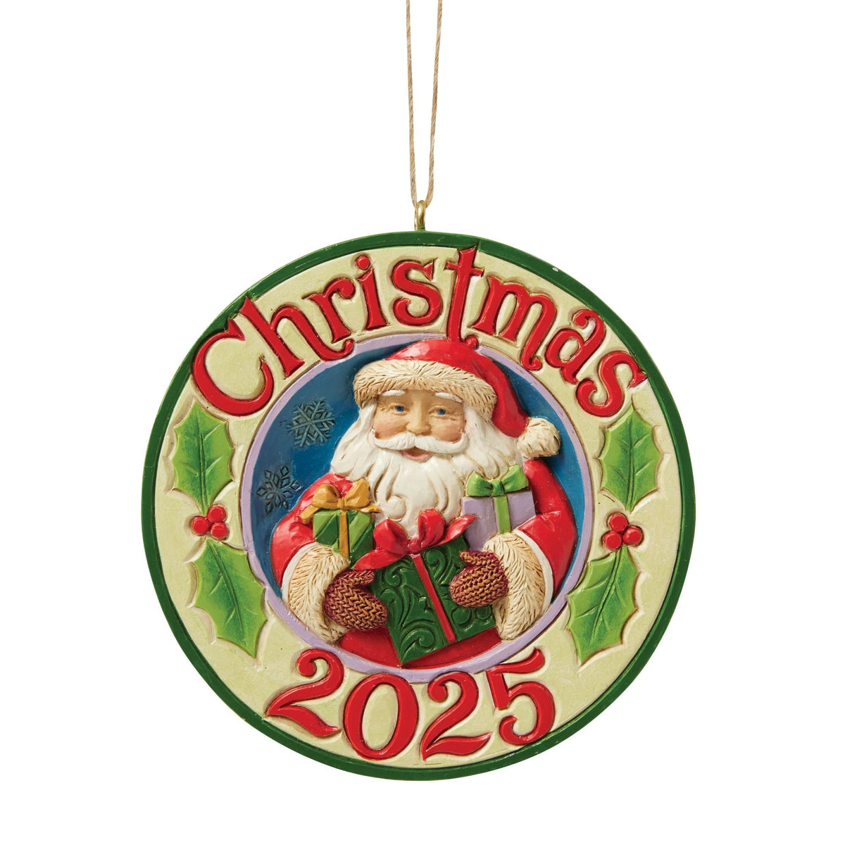 Annual 2025 Santa Gifts Orn