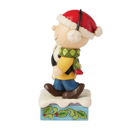 Charlie & Snoopy Wearing Scarf