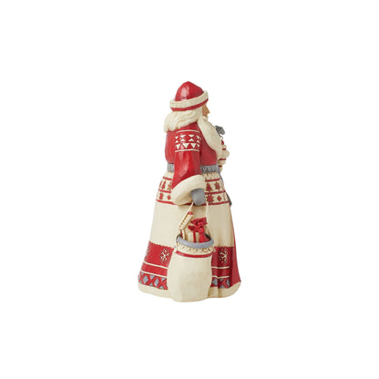 Nordic Noel Santa with Bag Fig