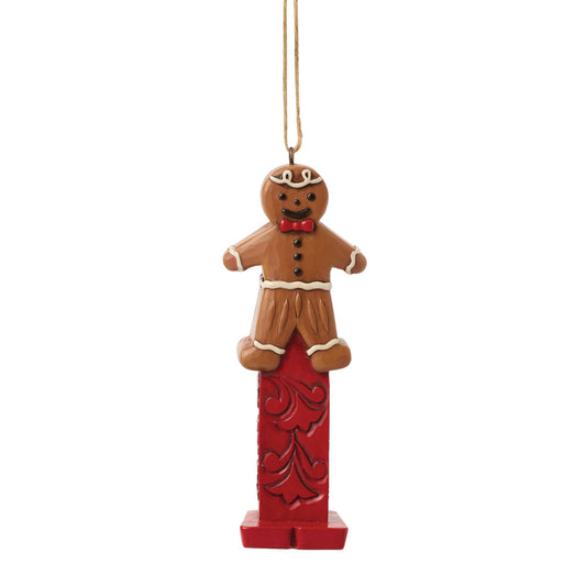 Gingerbread Man PEZ Orn