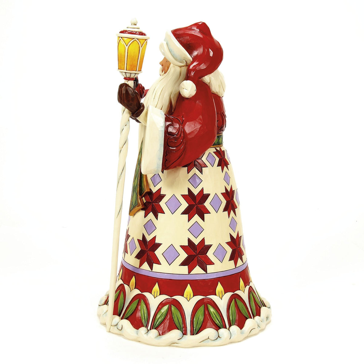 Santa Cardinal on Hand Fig