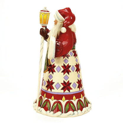 Santa Cardinal on Hand Fig