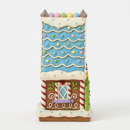 Gingerbread LED Sweet Shop Fig