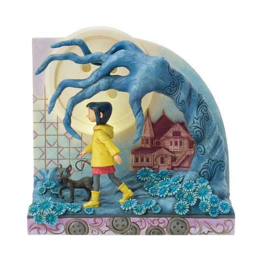 Coraline Claw Tree and Moon