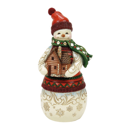Christmas at Lodge Snowman Fig
