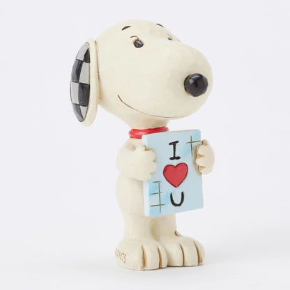 Snoopy with Love Sign Mini