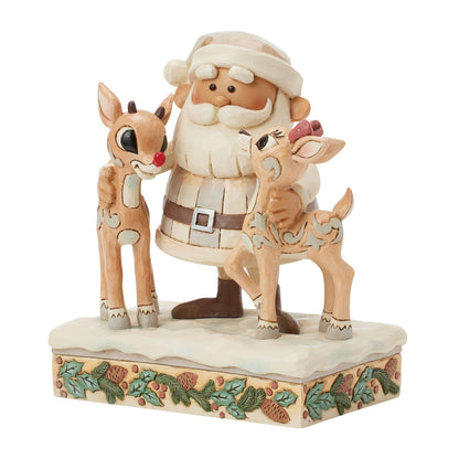 Woodland Santa with Reindeers