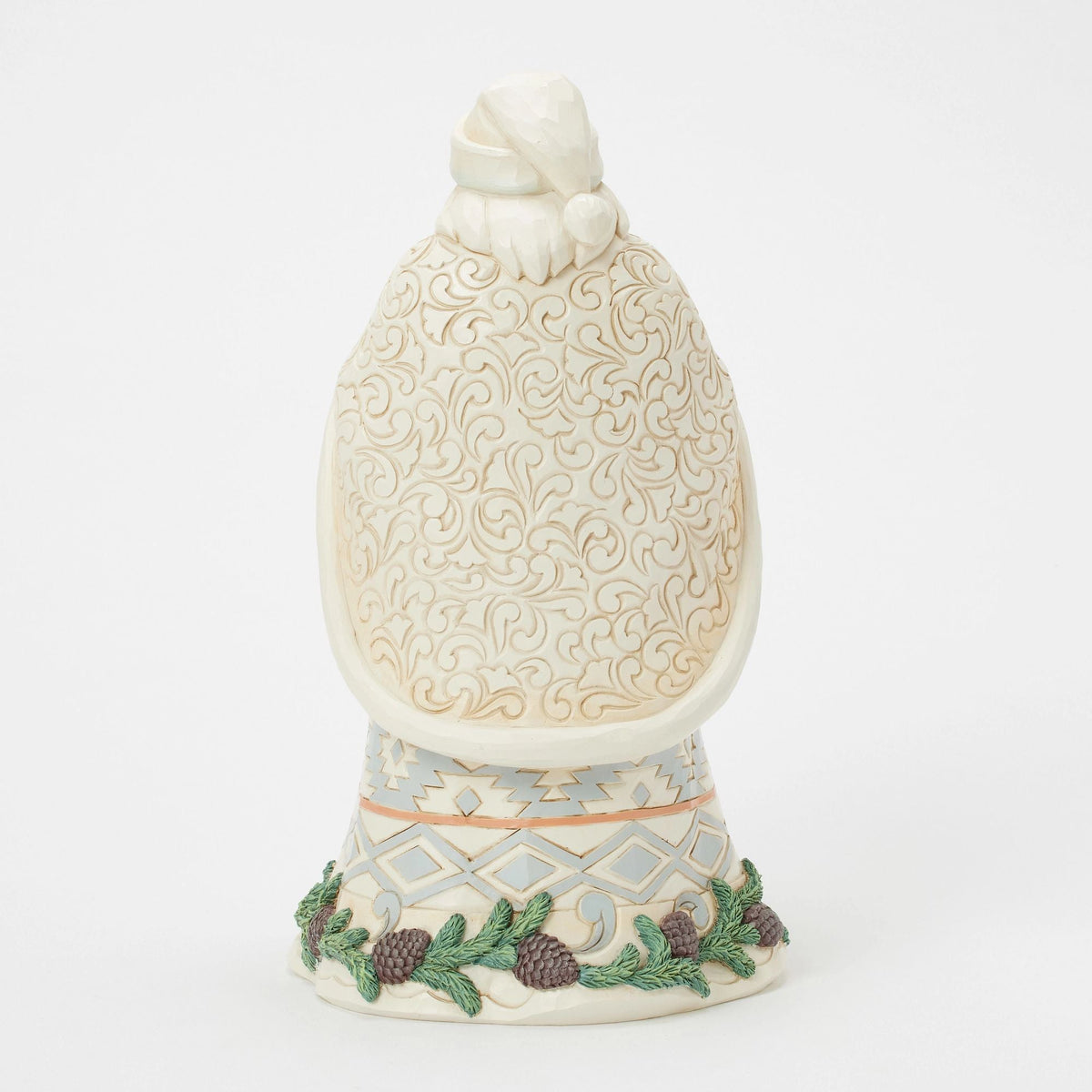 Wdlnd Santa Bkt and Bells Fig