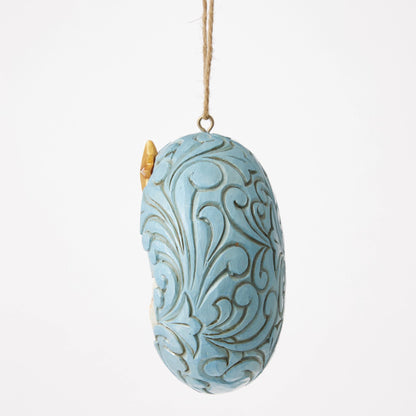 Blue & Gold Holy Family Orn