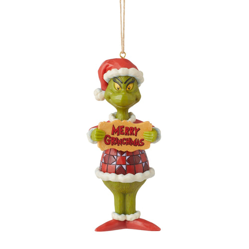 Grinch Merry Grinchmas PVC Orn