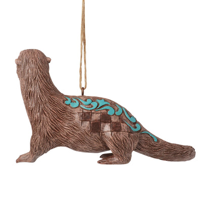 River Otter Hanging Ornament