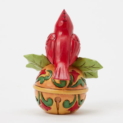 Cardinal on Jingle Bell Mini
