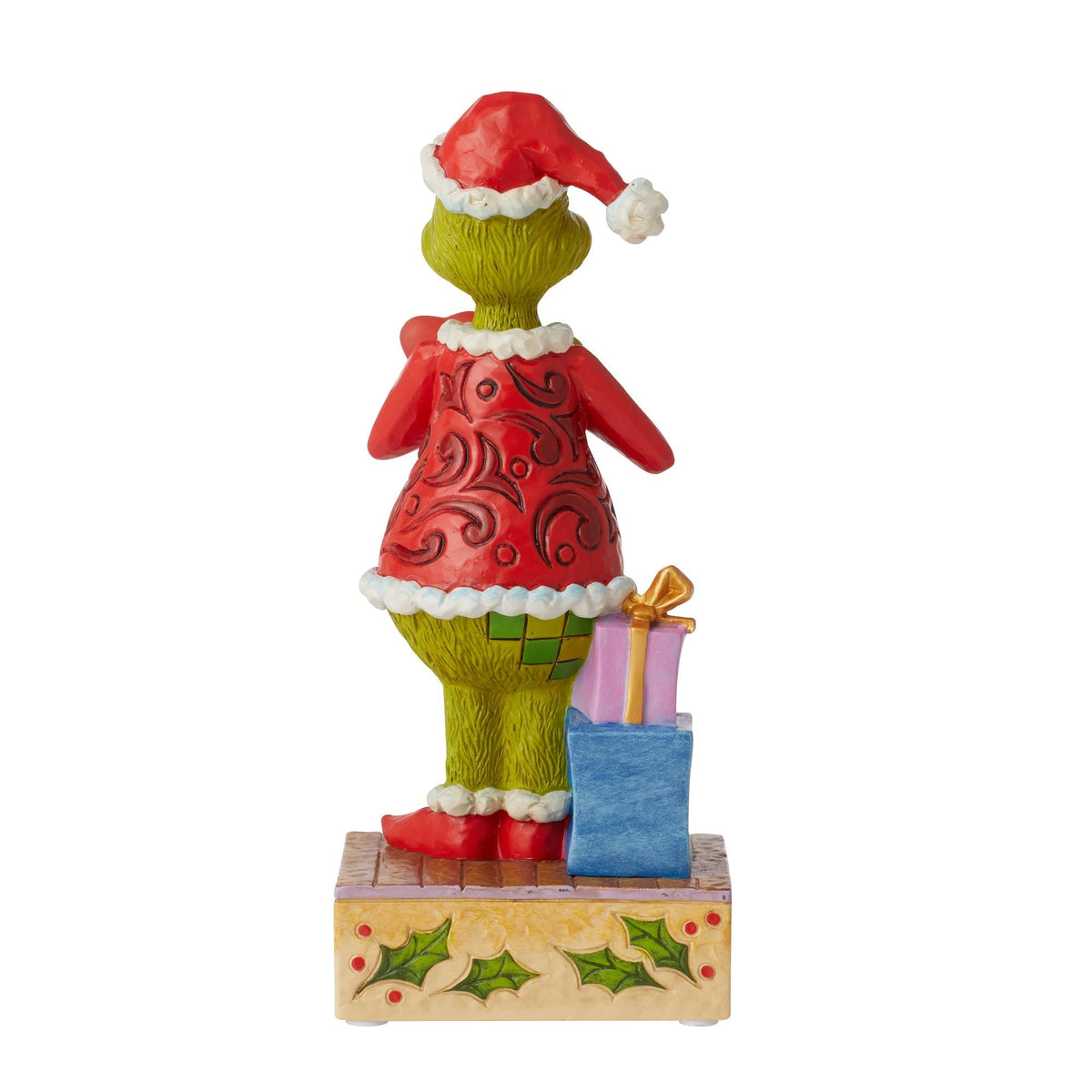 Grinch with Large Red Heart
