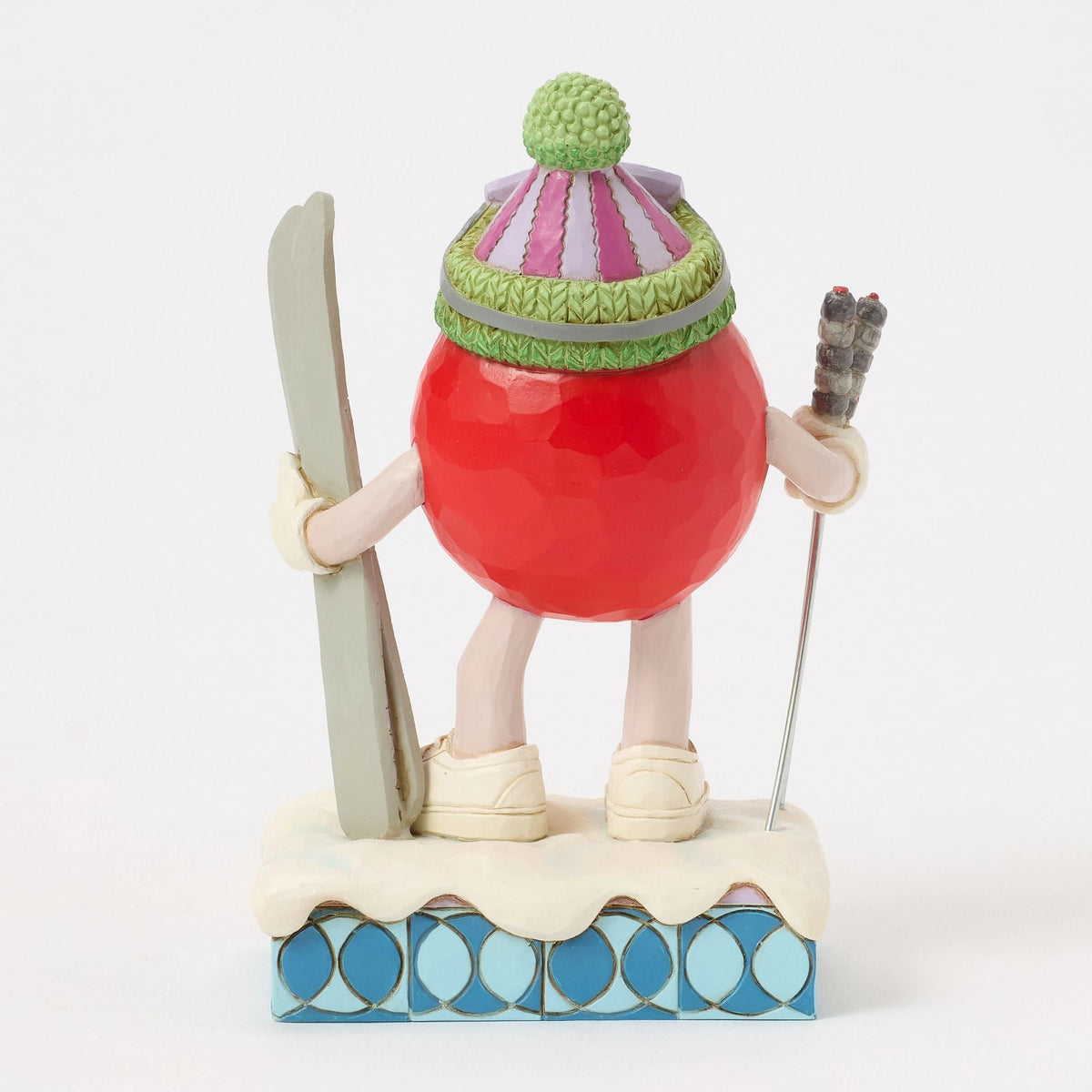 M&M'S Red Character with Skis