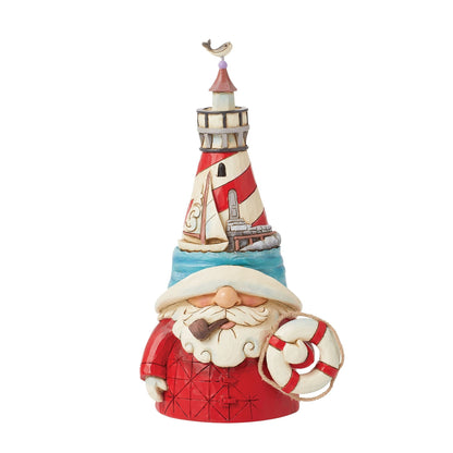 Lighthouse Hat Gnome Figurine