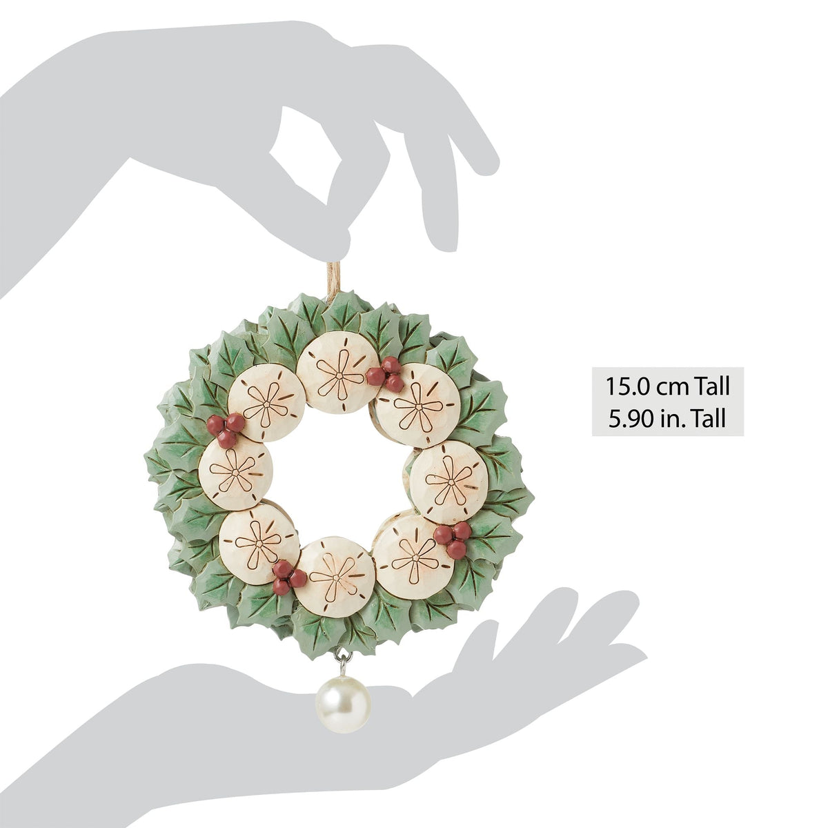 Sand Dollar Wreath Ornament