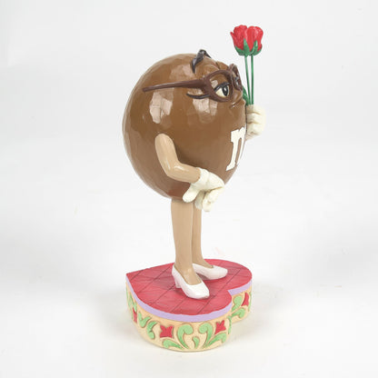 M&M'S Brown Charact Hldng Flwr
